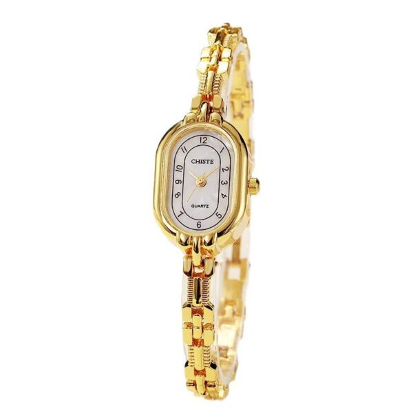 Retro Oval Women's Fritillary Student Bracelet Watch - Image 6