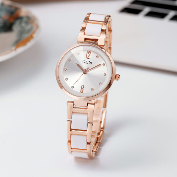 Simple Elegant Waterproof Women's Quartz Watch - Image 4