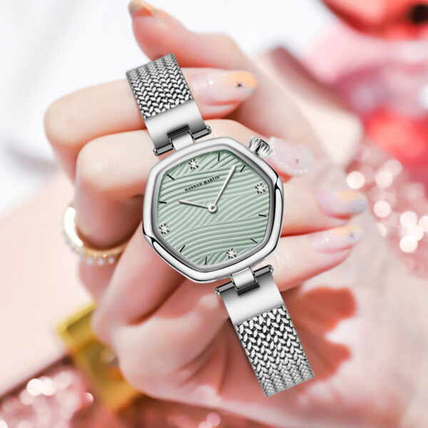 Fashion Simple Hexagonal Movement Women's Watch - Image 5