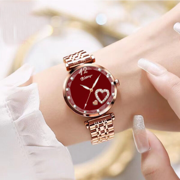 Women's Good-looking Niche Diamond Student Watch Simple - Image 5