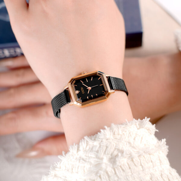 Simple All-match Casual Watch Women's Square Retro - Image 9