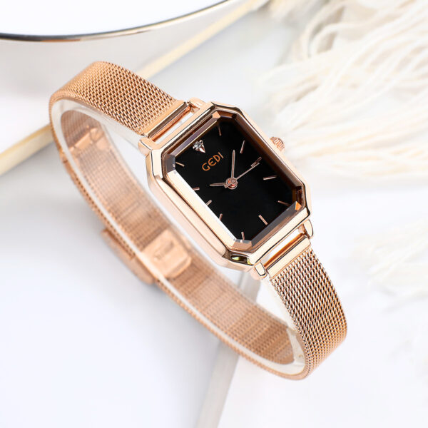 Simple All-match Casual Watch Women's Square Retro - Image 6