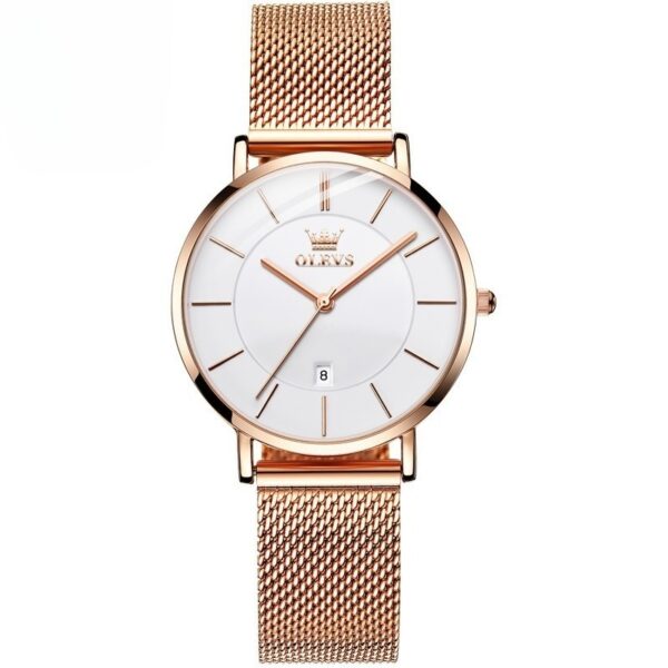 Valentine's Day Thin Men And Women Couple Electronic Quartz Watch - Image 8